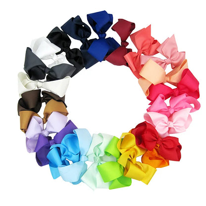 Children's Kids Hairpin Girl Colorful Bow Hair Pin 15cm