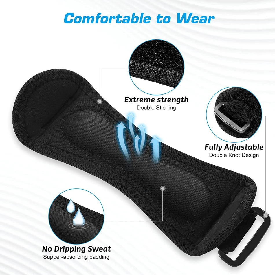 WorthWhile Sports Patella Brace Adjustable Strap EVA Kneepads Knee Support Pad Protective Gear Basketball Volleyball Protector